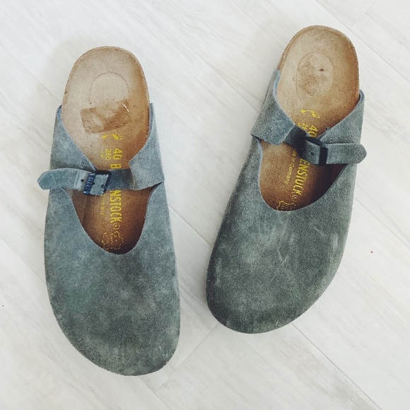 Birkenstock Birkis Closed Toe Slip On Sandal